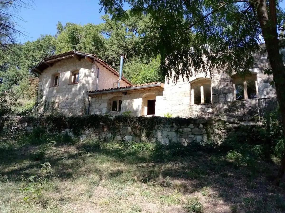 Grand Gite Les Cabanes De Fallot Pour 19 Personnes - Piscine Naturelle L'isle-Bouzon Exterior photo